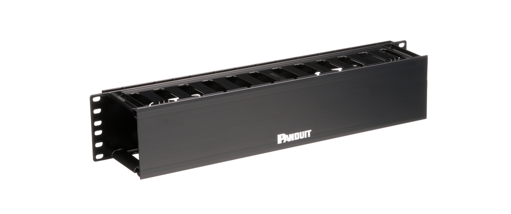 Panduit PatchLink™ Horizontal Single-Sided Manager, 2RU, 3.7 in. Depth