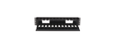 Panduit PatchLink™ Horizontal Single-Sided Manager, 2RU, 3.7 in. Depth