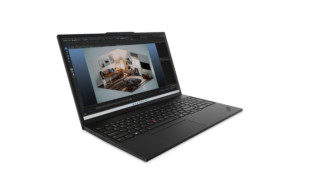 Lenovo ThinkPad P16s Gen 3 (Intel) Intel Core Ultra 7 155H Mobile workstation 40.6 cm (16") WUXGA 16 GB DDR5-SDRAM 512 GB SSD Wi-Fi 6E (802.11ax) Windows 11 Pro English Black