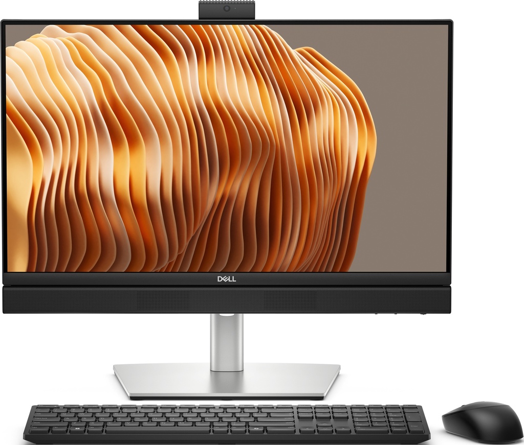 DELL Pro 24 Plus QB24250 Intel Core Ultra 7 265 61 cm (24") 1920 x 1080 pixels Touchscreen All-in-One PC 32 GB DDR5-SDRAM 512 GB SSD Windows 11 Pro Wi-Fi 6E (802.11ax) Black, Silver