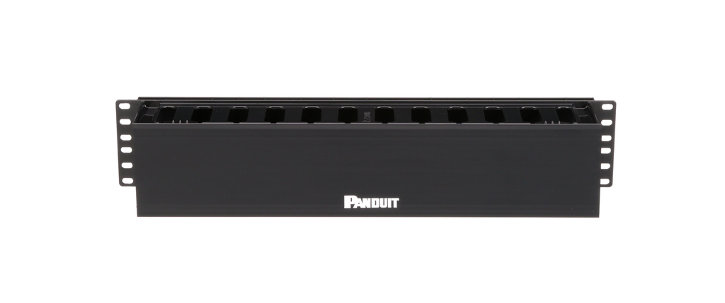 Panduit PatchLink™ Horizontal Single-Sided Manager, 2RU, 3.7 in. Depth