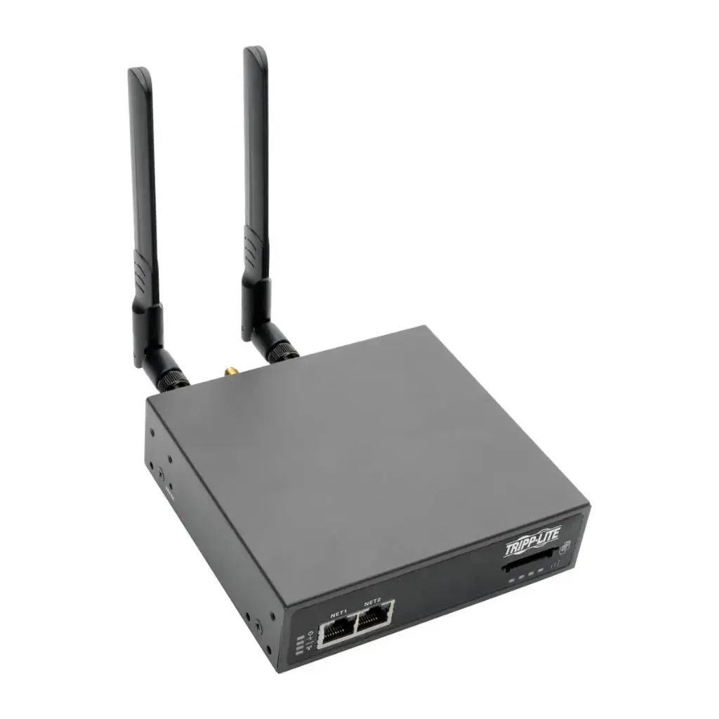 Tripp Lite series 4-Port Console Server with 4G LTE Cellular Gateway, Dual GbE NIC, 4Gb Flash and Dual SIM