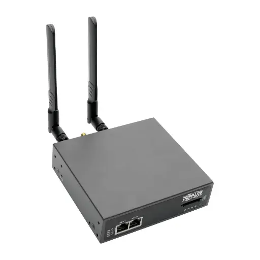 Tripp Lite series 4-Port Console Server with 4G LTE Cellular Gateway, Dual GbE NIC, 4Gb Flash and Dual SIM